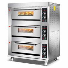 Industrial Bakery Equipment Electric Oven Commercial Baking Equipment Horno 1 2 3 Deck 1 2 3 6 9 Trays Gas Baking Oven